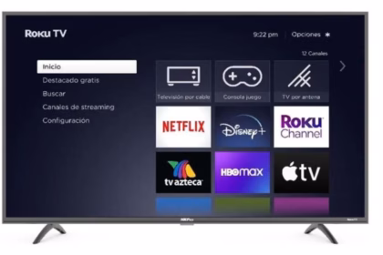 Televisión LED HKPRO Roku de 40" en oferta en Elektra