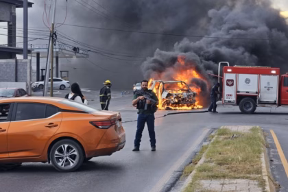 Asesinan a delegado de la FGR en Reynosa; hay balaceras y bloqueos