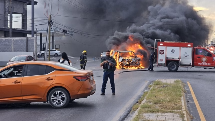 Asesinan a delegado de la FGR en Reynosa; hay balaceras y bloqueos