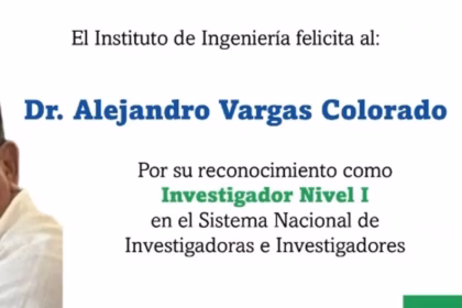 Reconocen a Catedrático de la UV como Investigador Nivel 1 del SNI