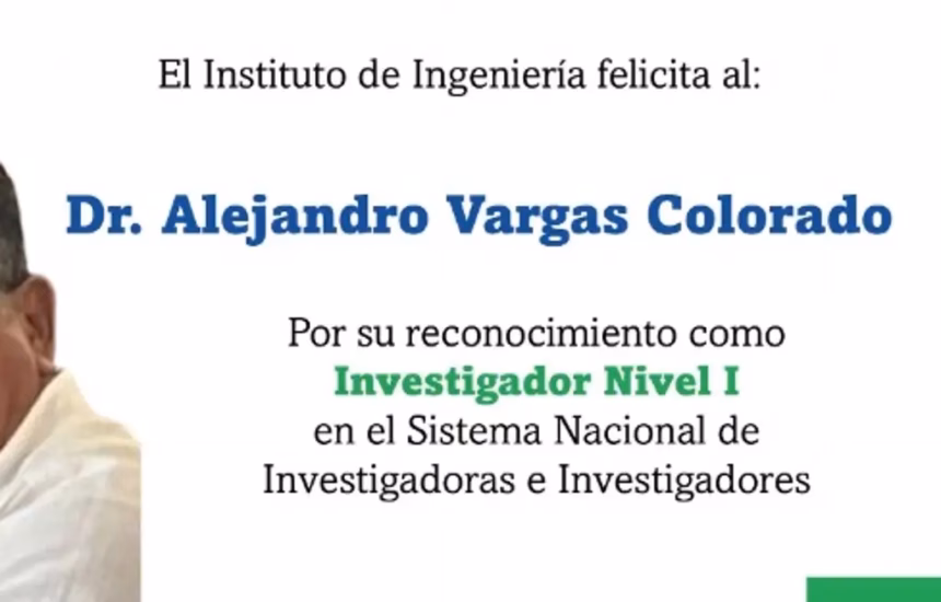 Reconocen a Catedrático de la UV como Investigador Nivel 1 del SNI