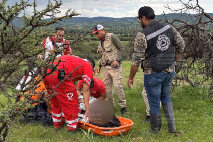Localizan con vida a hombre extraviado en Durango tras dos días
