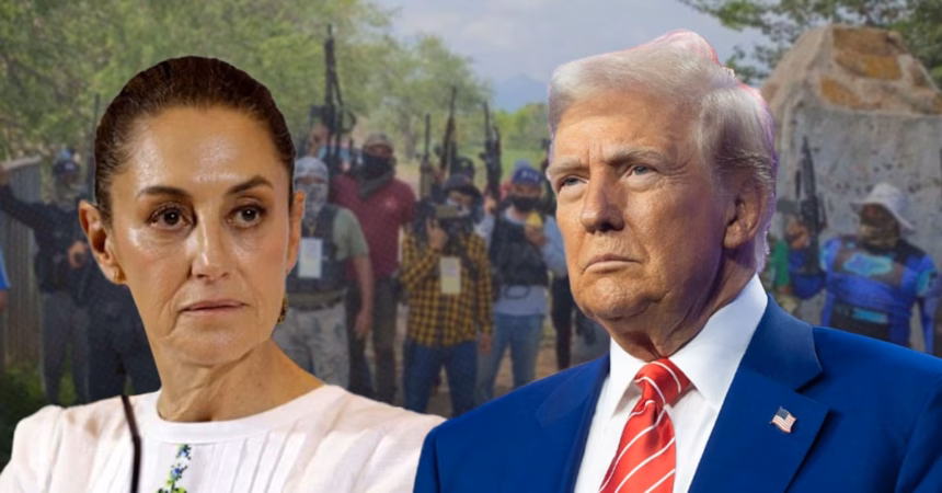 Narcotráfico dificulta negociaciones entre Claudia Sheinbaum y Donald Trump
