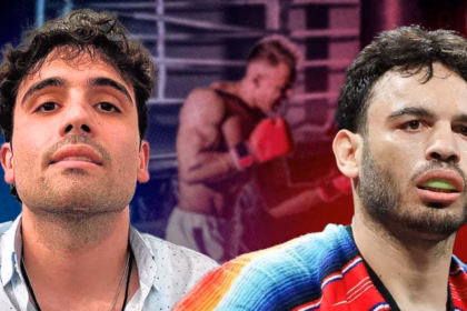 Ovidio Guzmán visitó a Julio César Chávez Jr. durante su entrenamiento