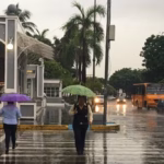 Lluvias intensas en Veracruz por la Onda Tropical 20