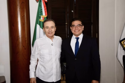 Alfonso Durazo nombra a hijo de Guadalupe Taddei como su secretario particular en Sonora