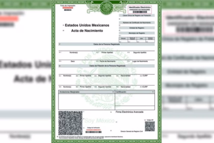 Cómo descargar tu acta de nacimiento gratis en PDF en línea