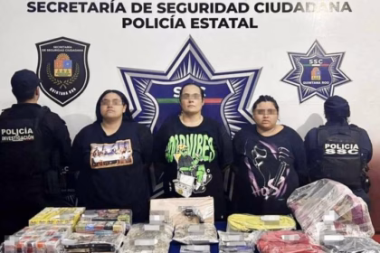 Detienen a tres mujeres en Cancún por narcomenudeo en la SM 207