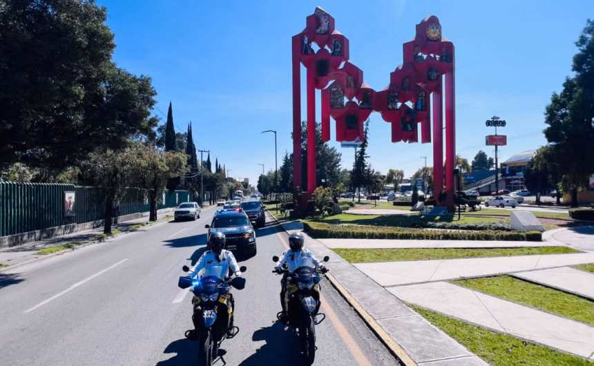Metepec refuerza operativo anti-motoratón con 110 motocicletas aseguradas