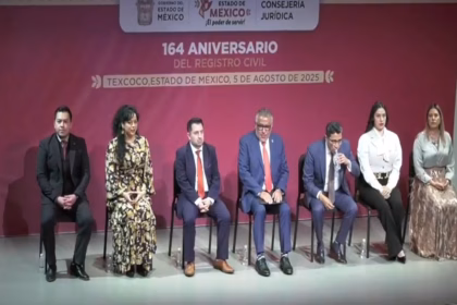 Celebran 164 años del Registro Civil del Estado de México