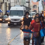 Lluvias intensas, descargas eléctricas y turbonada en Mérida, Yucatán