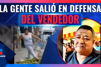 Mujer en Veracruz se vuelve viral tras tirar mercancía de vendedor de elotes
