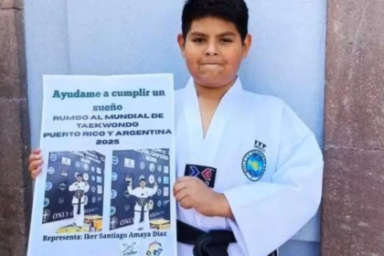 Iker Amaya busca apoyo para asistir al Mundial de Taekwondo