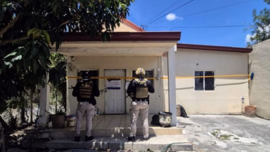 Cateo en Montemorelos asegura armas y probable droga