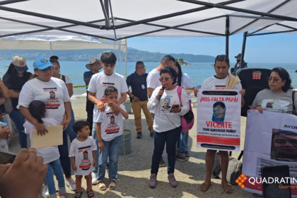 Exigen justicia por desaparición de Vicente Suástegui en Acapulco