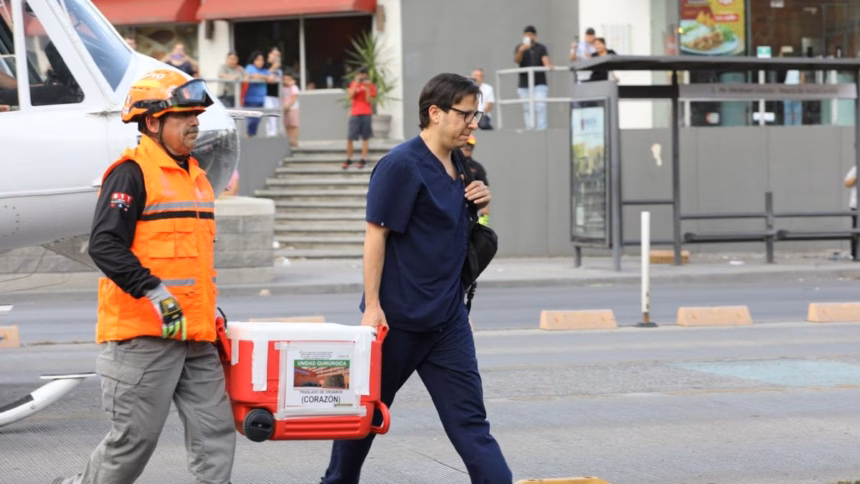 Trasplante de corazón en Monterrey: llegada desde Guanajuato