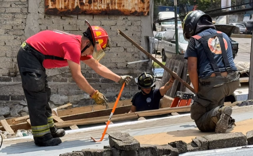 Naucalpan refuerza medidas ante lluvias y demolición de viviendas en Río Hondo