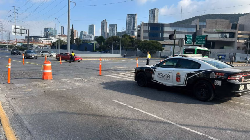Cierre en Avenida Lázaro Cárdenas en San Pedro finaliza entre 1 y 2 p.m.
