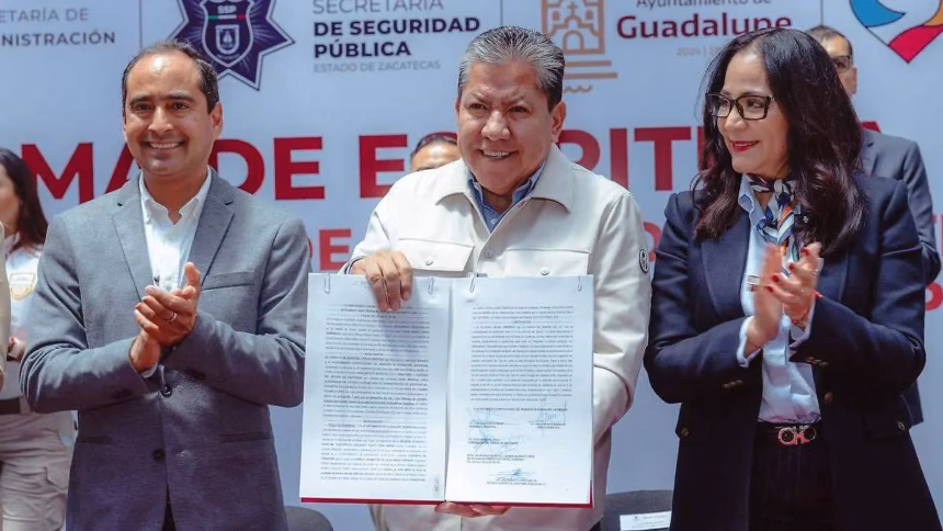 Entregan escrituras para el C-5 en Zacatecas y fortalecen seguridad