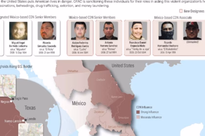 EU sanciona a tres miembros del Cártel del Noreste y a un rapero