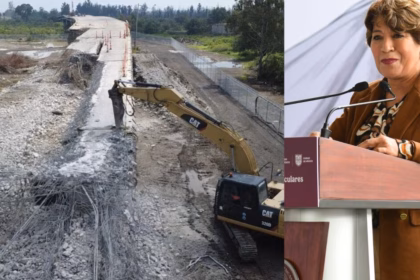 Arranca la reconstrucción de los puentes Alameda 1 y 2 en Nezahualcóyotl