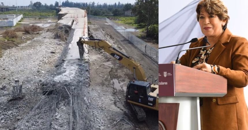 Arranca la reconstrucción de los puentes Alameda 1 y 2 en Nezahualcóyotl