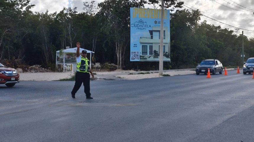 Cierres y desvíos en Cancún por trabajos en infraestructura urbana