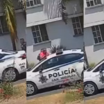 Policía municipal salva a mujer con maniobra de Heimlich en Edomex