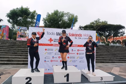 Cruz Roja organiza carrera recreativa en Amealco para recaudar fondos