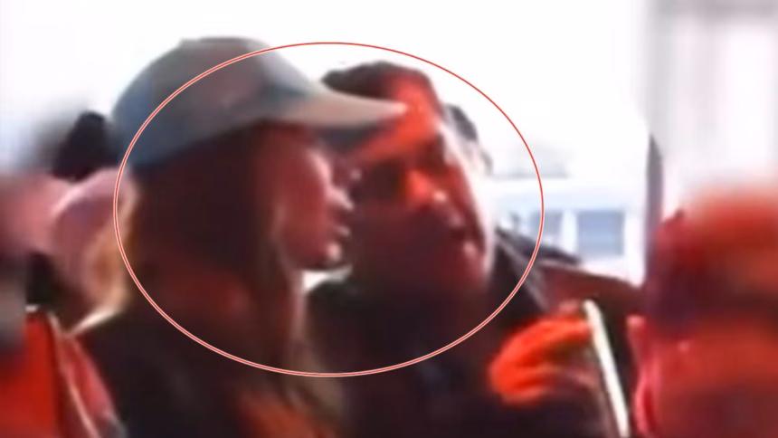 Diputada Diana Karina Barreras y Sergio Gutiérrez en fiesta VIP de Fórmula 1