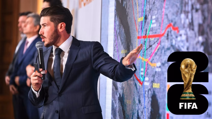 Samuel García presenta plan de movilidad para el Mundial 2026 en Nuevo León