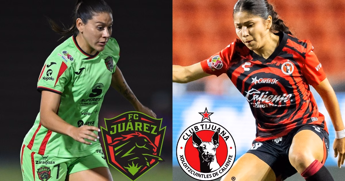 Hora y transmisión del partido Juárez vs Tijuana Liga MX Femenil 2025