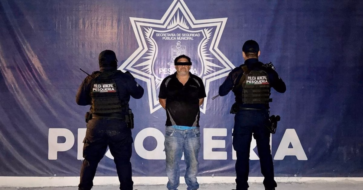 Hombre detenido en Pesquería por tocamientos a niña de 4 años